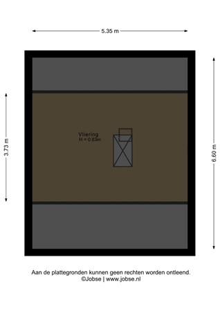 Floorplan - Nieuwe Schans 79, 3751 BB Bunschoten-Spakenburg